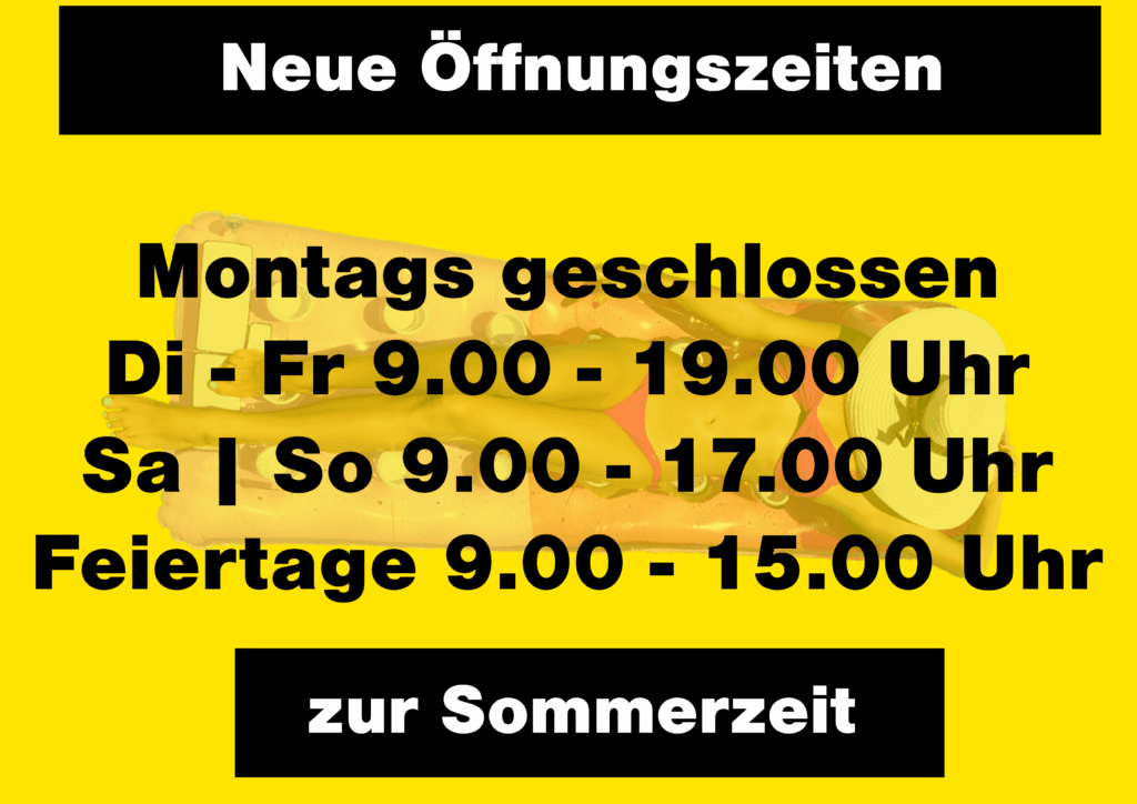 Sonnenstudio Bad Salzdetfurth neue Öffnungszeiten zur Sommerzeit